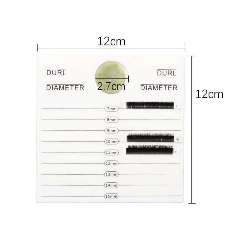 lash and glue holder pallet for eyelash extension