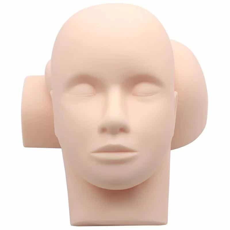 mannequin head for eyelash extension training