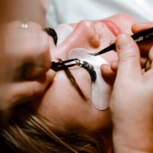 eyelash extension process