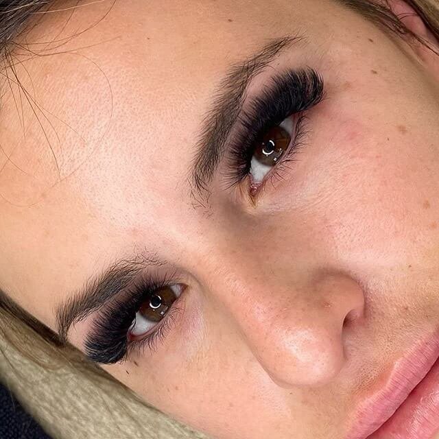 eyes with mega volume lashes