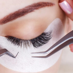 eyelash extension process