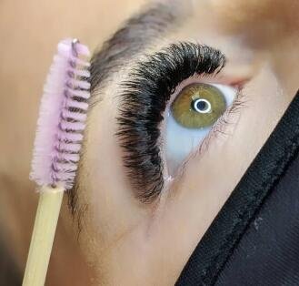lash extensions bamboo brushes